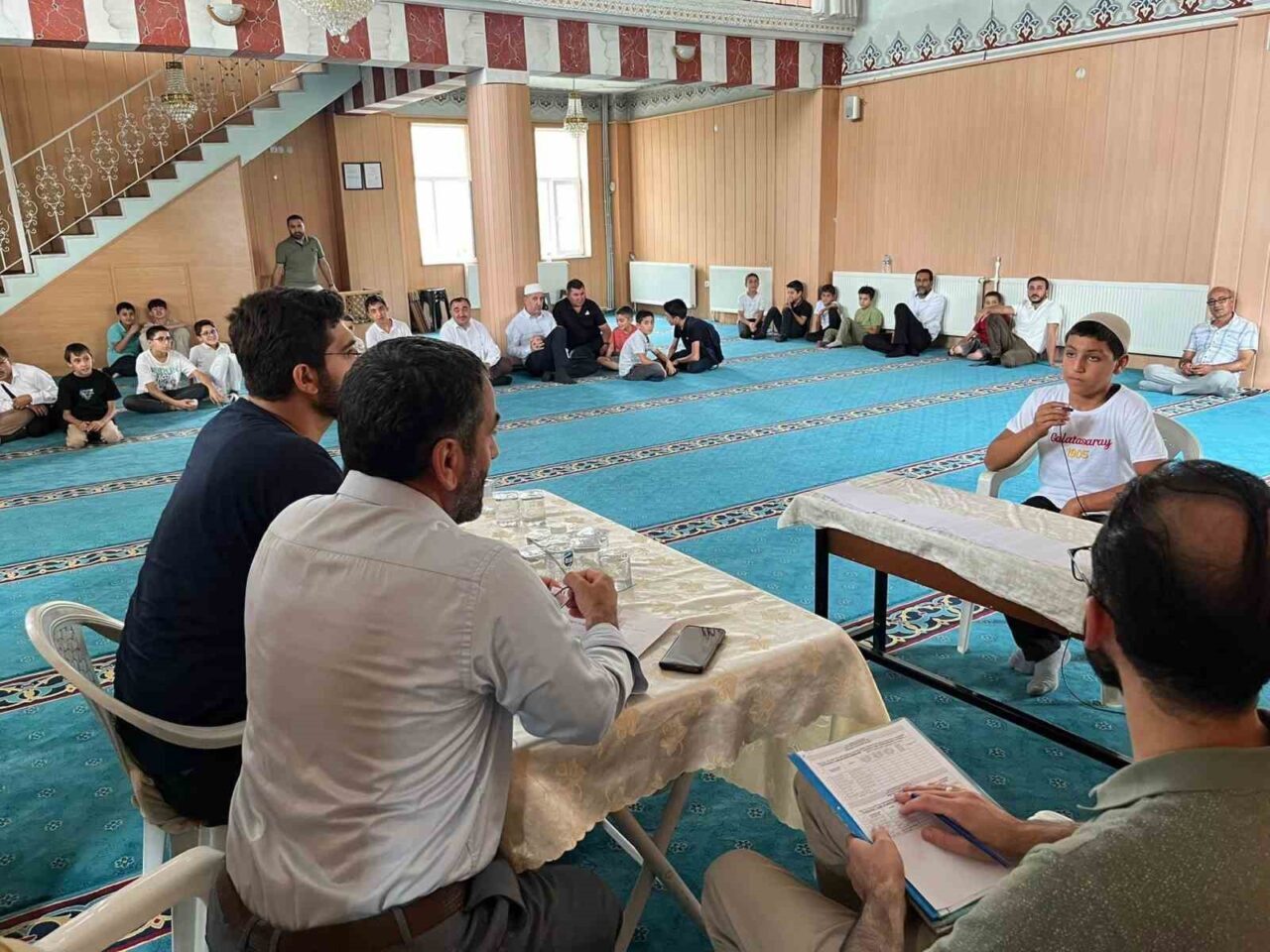 Van’ın İpekyolu ilçesinde Yaz Kur’an Kursu öğrencileri arasında ‘Hadis ve