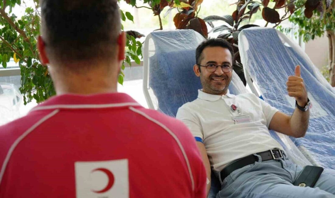 Samsun’da hastane çalışanları ve hasta yakınları, yaz aylarına düşen bağış