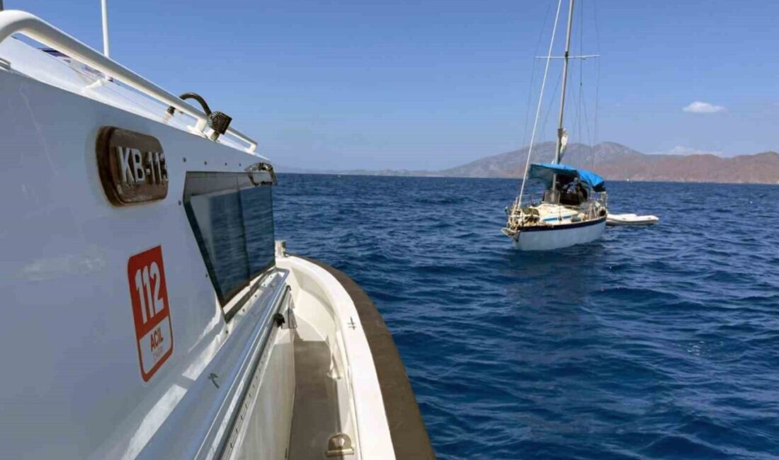 Muğla’nın Datça ilçesi açıklarında hareket halindeki yelkenli teknede yapılan aramada,