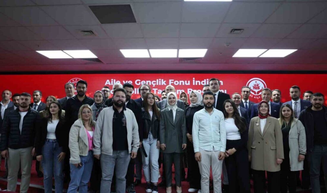 Aile ve Sosyal Hizmetler Bakanlığınca, Aile ve Gençlik Fonu kapsamında