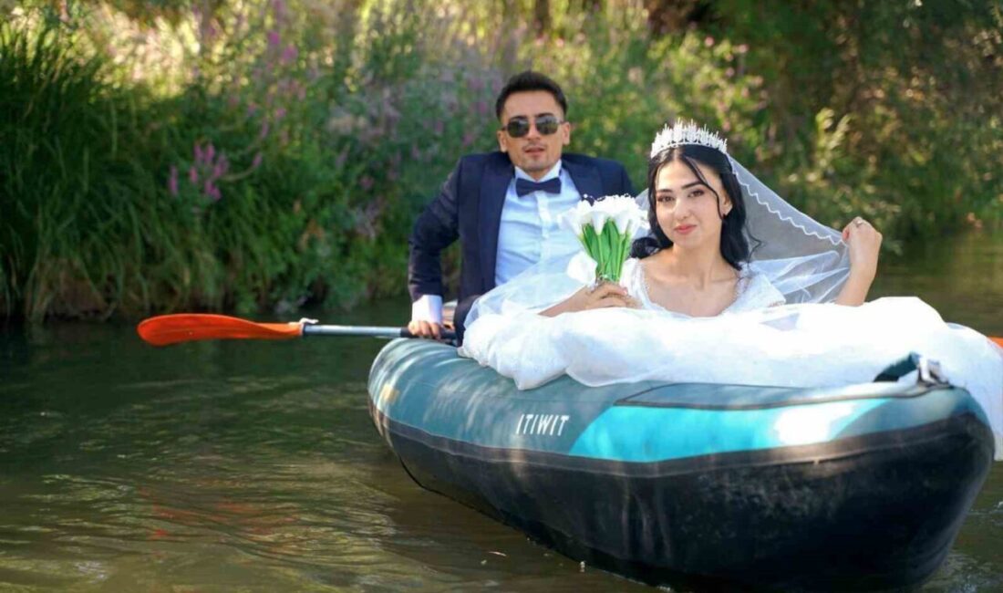 Tomarza’da yeni evlenip dünya evine giren Cengizhan-Emsal Canıpek çiftçi, Zamantı