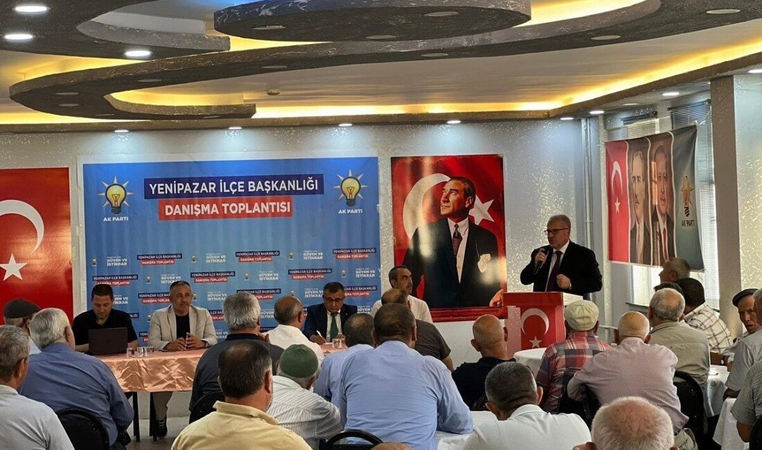 Bilecik’in Yenipazar ilçesinde Bilecik Milletvekili Halil Eldemir’in katılımıyla AK Parti