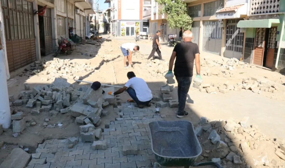 Yenipazar Belediyesi, vatandaşların talepleri doğrultusunda yol tamiratından parke döşemesine, tarla
