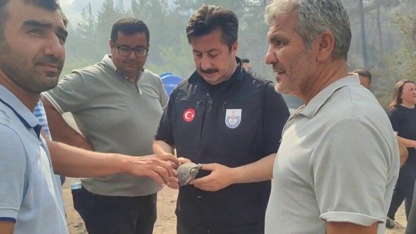 Bursa’nın Yenişehir ilçesi Kavaklı köyü kırsalında çıkan orman yangını kontrol