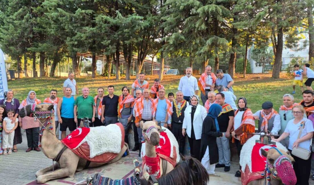 Denizli’de develerle yapılan Yörük göçü, kıl çadırlar, geleneksel ikramlar ve