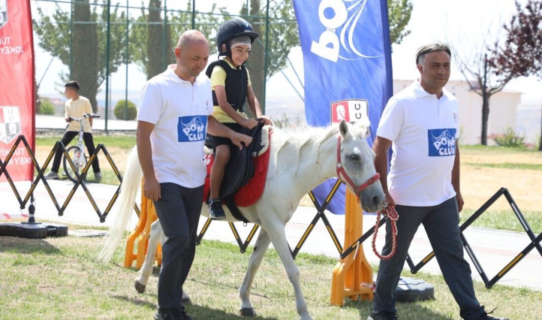 Yozgat Belediyesi, Türkiye Jokey Kulübü’nün katkılarıyla çocuklara unutulmaz anlar yaşatıyor.