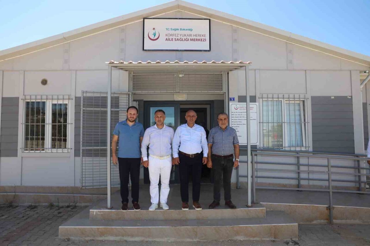 Körfez Belediye Başkanı Şener Söğüt, Yukarı Hereke’de yapımı tamamlanarak hizmete