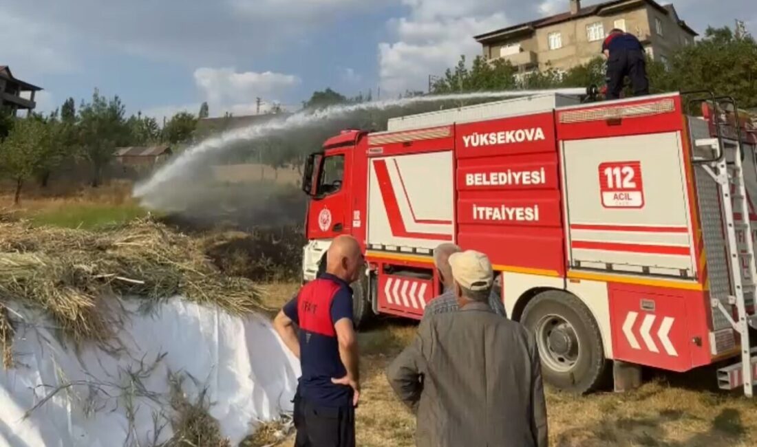 Hakkari’nin Yüksekova ilçesinde çıkan anız yangını, itfaiye ekiplerinin müdahalesiyle söndürüldü.