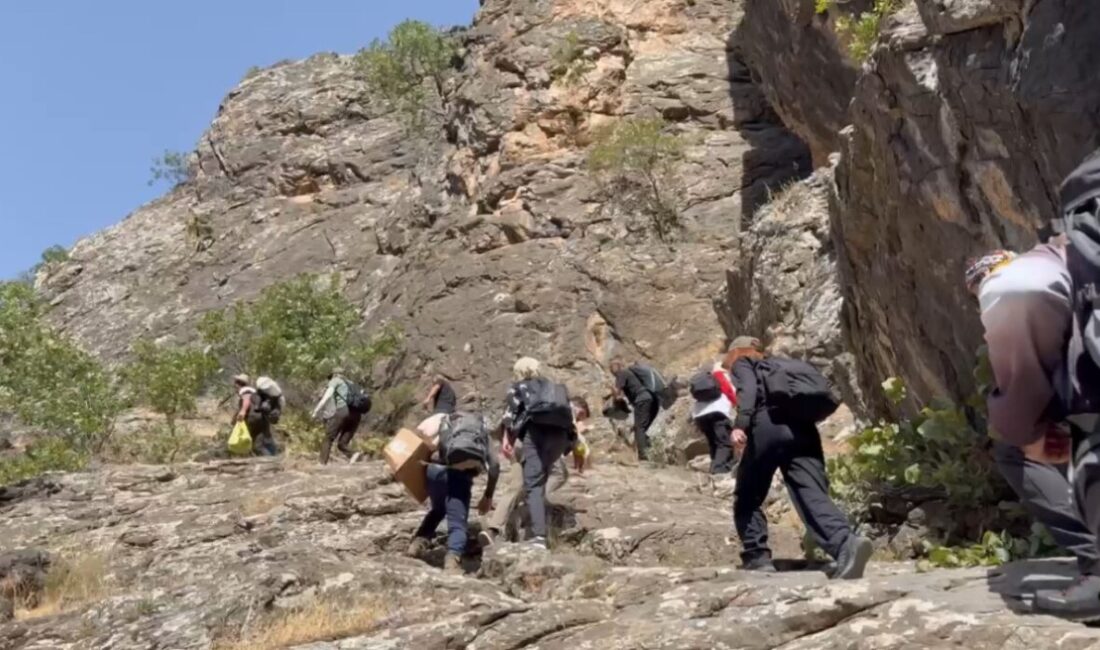 Hakkari’nin Yüksekova Ekoloji Kültürel ve Dağcılık Spor Kulübü (YEKDASDER) öncülüğünde
