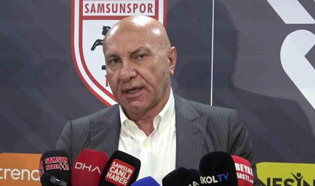 SAMSUN (İHA) – Samsunspor Başkanı Yüksel Yıldırım, Panathinaikos maçının ardından