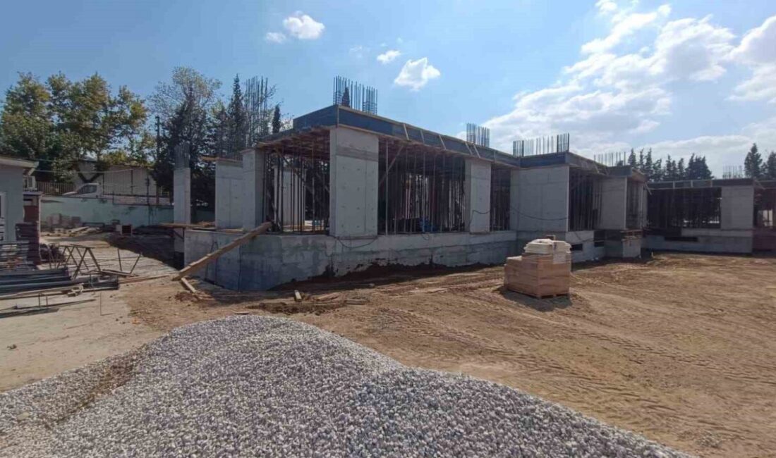 Manisa’nın Yunusemre ilçesinde yapımı süren ve halk arasında ’Çıraklık Okulu’