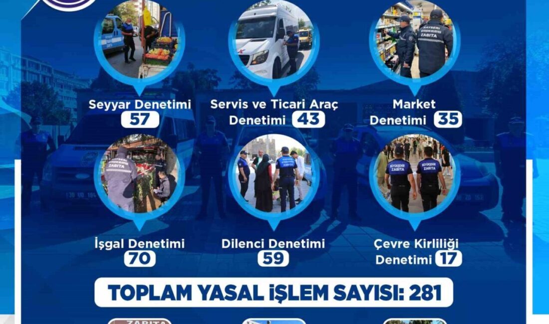 Vatandaşların güven ve huzuru için kent genelinde denetimlerini aralıksız şekilde