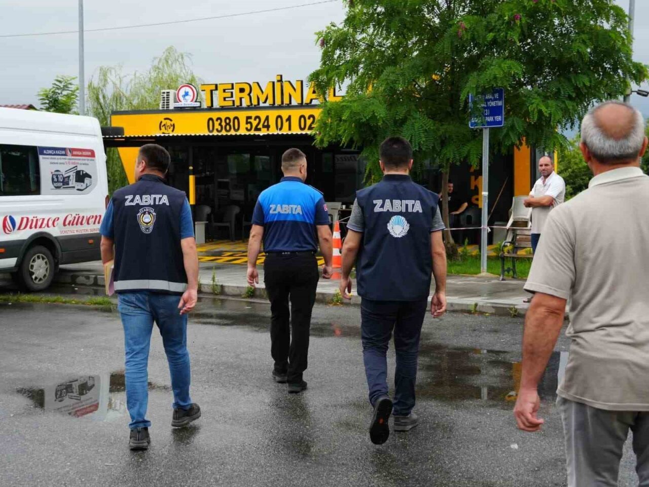 Düzce Belediyesi Zabıta Müdürlüğü, İl Sağlık Müdürlüğü işbirliğinde şehirlerarası otobüs