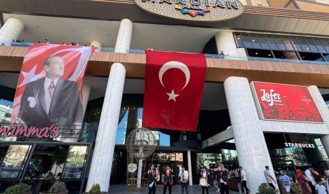 Mardian Mall, 30 Ağustos Zafer Bayramı’nı büyük bir coşkuyla kutladı.