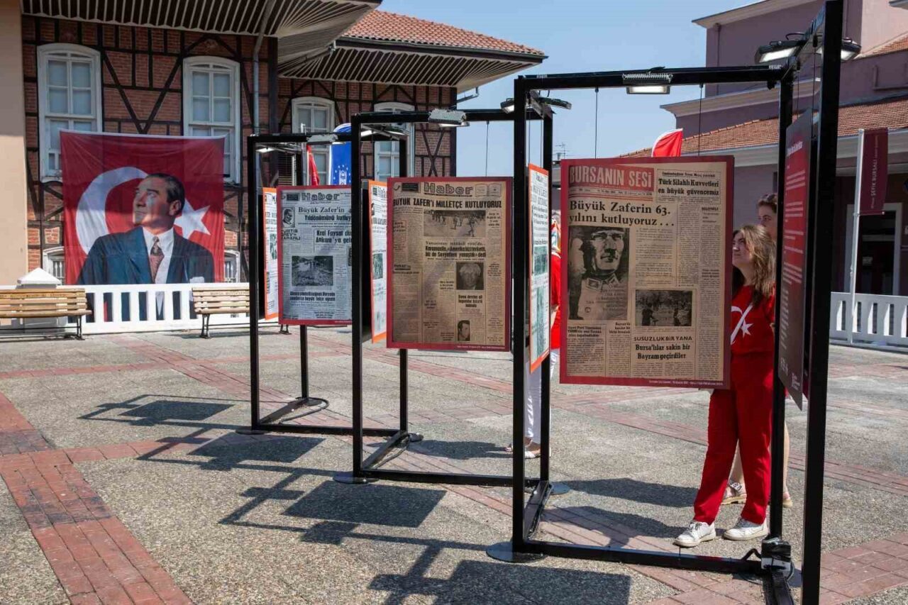 Bursa’da 30 Ağustos Zafer Bayramı coşkuyla kutlanırken, Büyükşehir Belediyesi tarafından