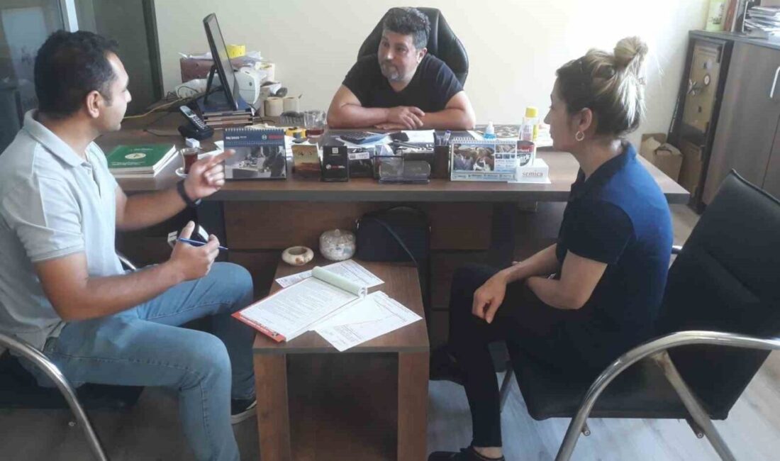 Aydın’ın Kuşadası ilçesinde bulunan zirai ilaç bayileri yapılan çapraz denetime