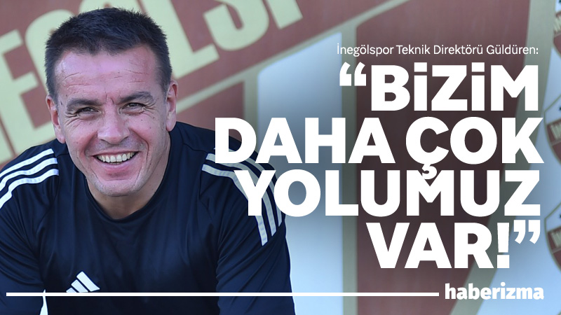 Sultan Su İnegölspor Teknik Direktörü İsmail Güldüren, Kınık Maden Suları