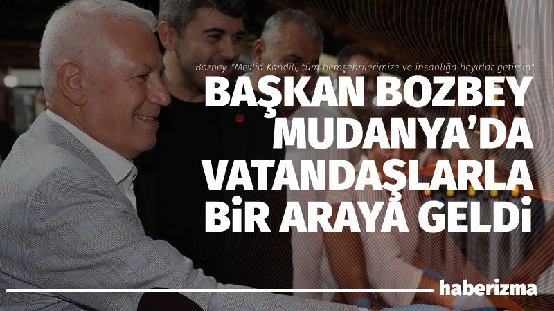 Bursa Büyükşehir Belediyesi, Mevlid Kandili dolayısıyla 17 ilçede vatandaşlara tatlı