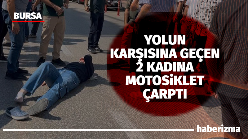 Bursa’da alt geçit olmasına rağmen karşıya caddeden geçmek isteyen 2