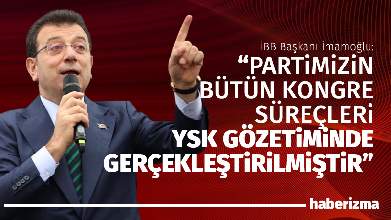Tutuklu İBB Başkanı Ekrem İmamoğlu CHP İstanbul İl Binası’nda yaşanan