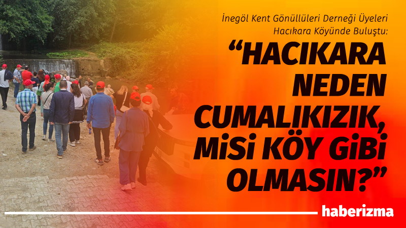 İnegöl Kent Gönüllüleri Derneği, Hacıkara Köyü’nde düzenlediği pazar kahvaltısıyla yeni
