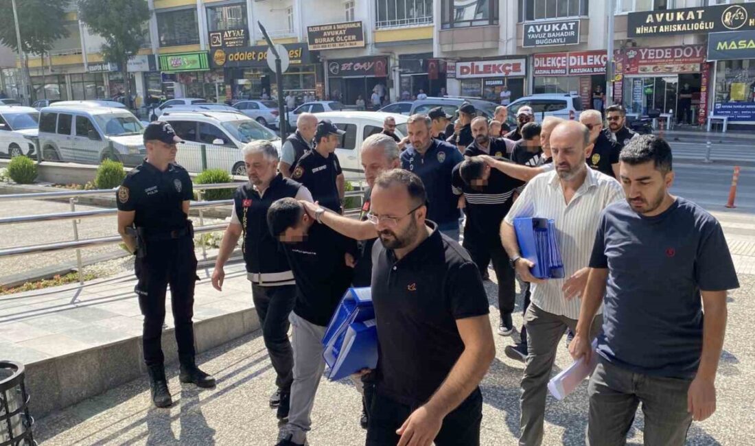 Çorum’da polis ekipleri tarafından, ağır hasarlı araçların kimlik bilgilerini çalıntı