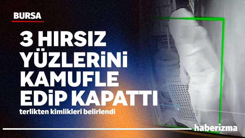 Bursa’da bir işyerinden yaklaşık 100 bin liralık gıda ve mutfak