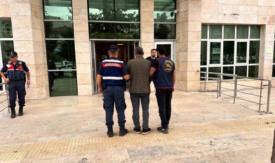 Tokat’ta kesinleşmiş 13 yıl hapis cezası bulunan firari, jandarma ekiplerince