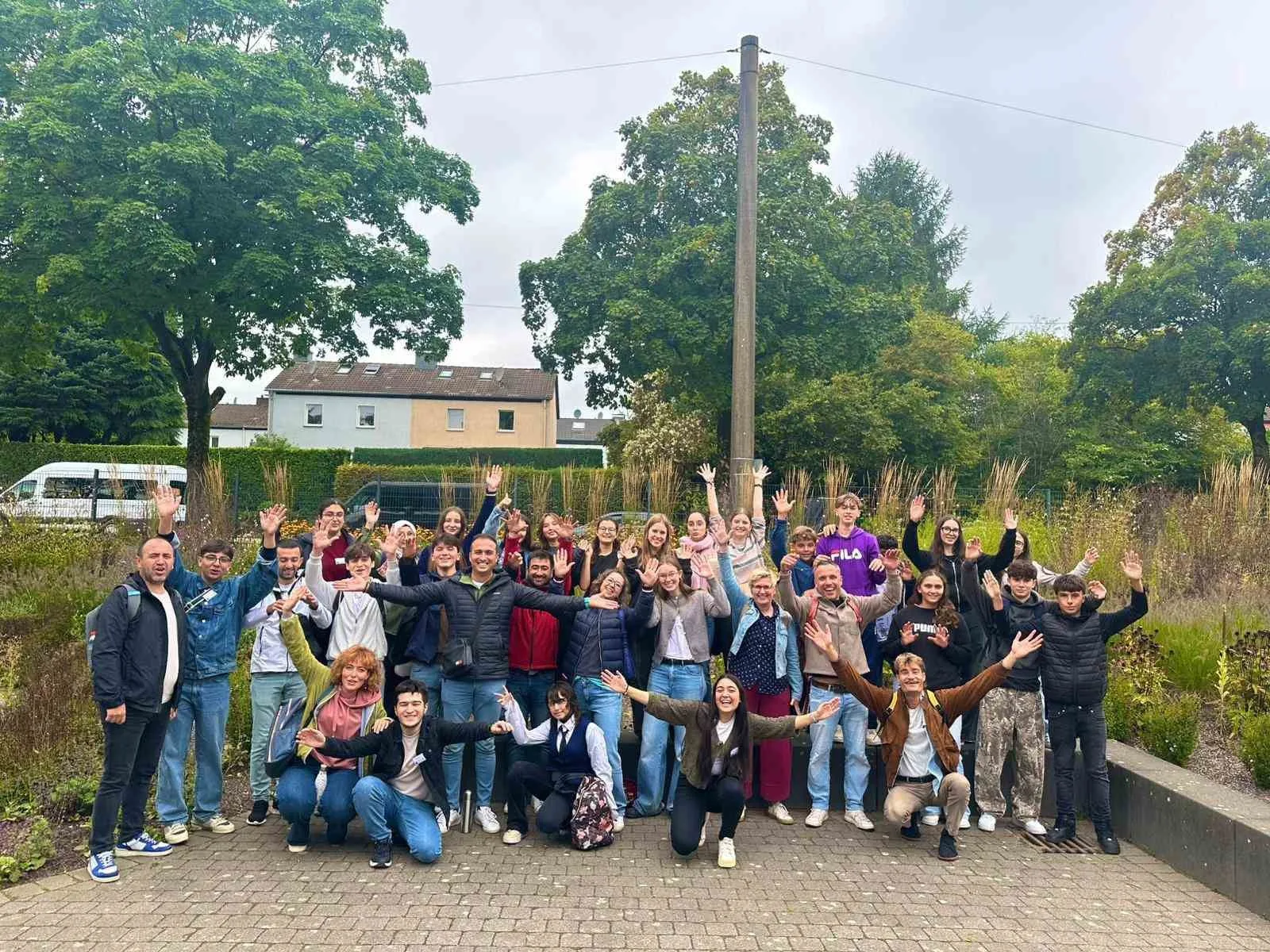 Kütahya’nın Tavşanlı ilçesi 15 Temmuz Şehitler Fen Lisesi öğrencileri, Almanya’da