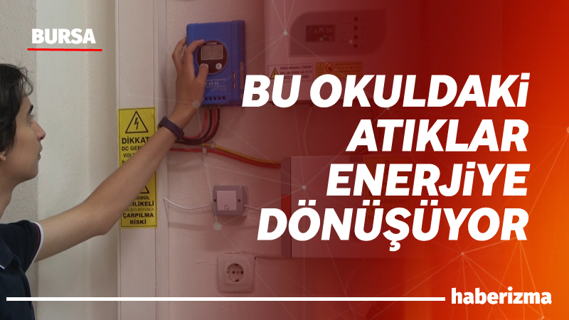 Bursa’da lise öğrencilerinin topladıkları geri dönüşüm atıklarından elde edilen gelirle