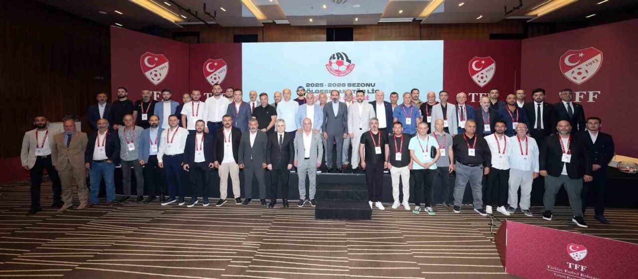 2025-2026 Sezonu Bölgesel Amatör Lig (BAL) müsabakalarının fikstür çekimi ve