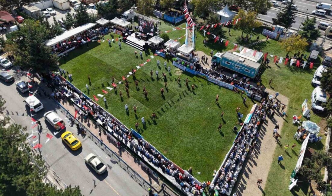 Bahçelievler Belediyesi tarafından düzenlenen 20’inci Geleneksel Bahçelievler Kocasinan Yağlı Güreşleri