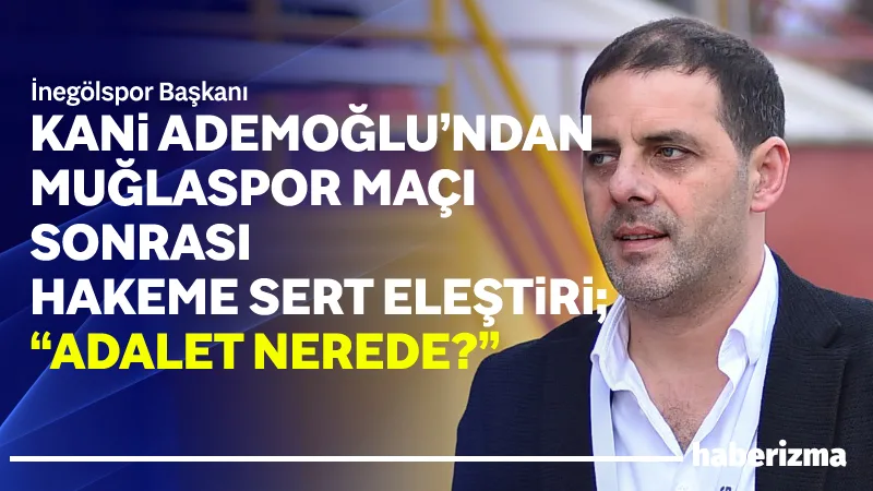 Sultan Su İnegölspor Kulüp Başkanı Kani Ademoğlu, Kınık Maden Suları