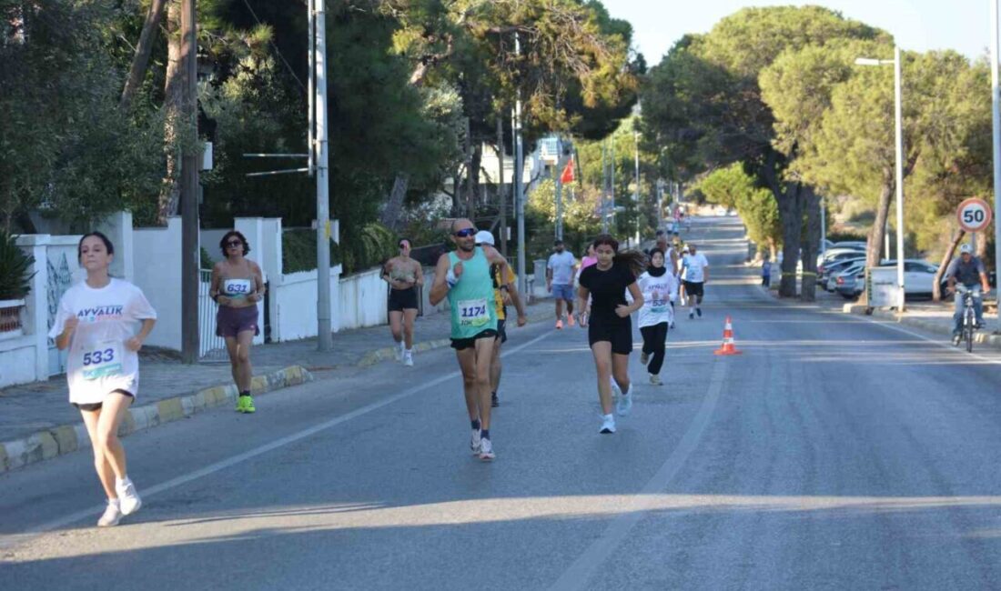 Balıkesir’in Ayvalık ilçesinde; bu yıl üçüncüsü düzenlenen Uluslararası Ayvalık Yarı