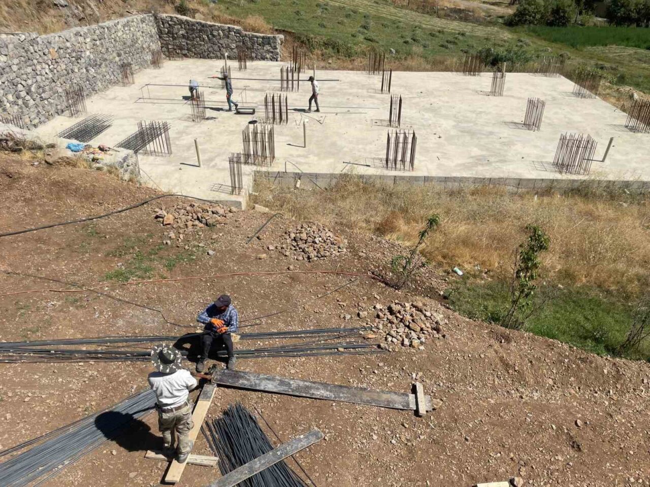 Şırnak’ın Beytüşşebap ilçesine bağlı Başaran köyünde, 3 yıl önce temeli