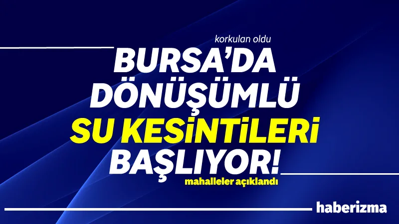 BUSKİ Genel Müdürlüğü, iklim değişikliği neticesinde ortaya çıkan kuraklık sonucu