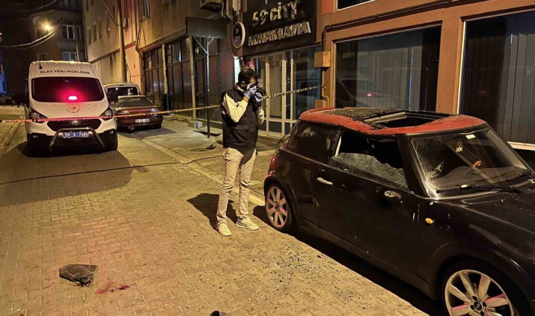 Tekirdağ Çorlu’da gece yarısı bir binanın 5. katından düşen genç