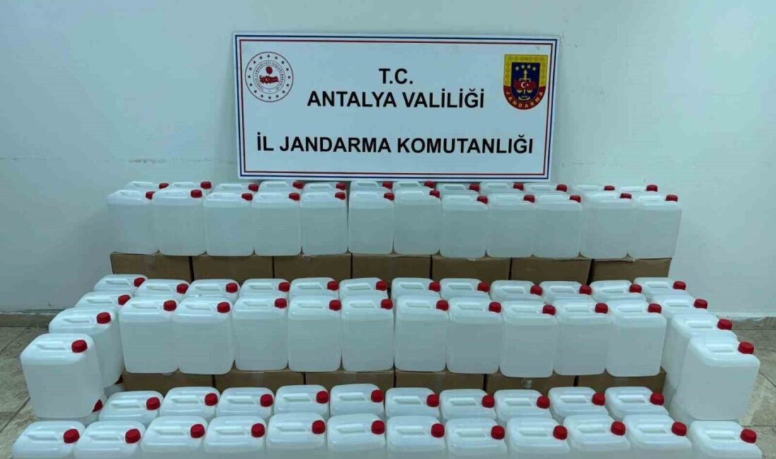 Antalya İl Jandarma Komutanlığı ekipleri, Döşemealtı’nda gerçekleştirdikleri operasyonda bir şahsın