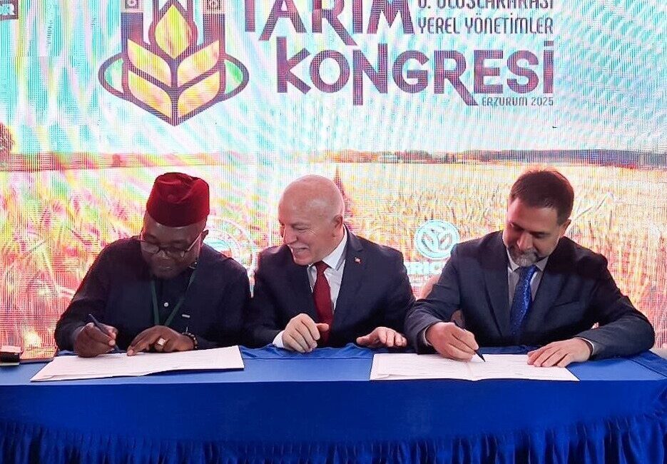 Yakutiye Belediyesi ve Kamerun’un Kumbo Belediyesi arasında kardeşlik ve iş