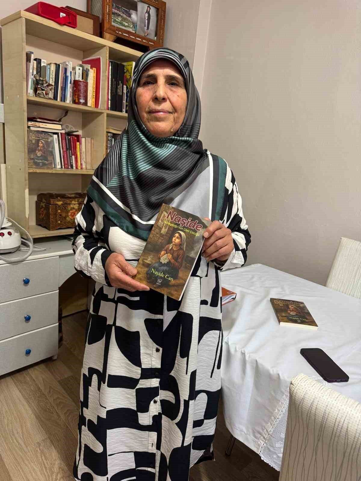 Diyarbakırlı 7 çocuk annesi kadın, 60 yaşında okuma yazma öğrendi.