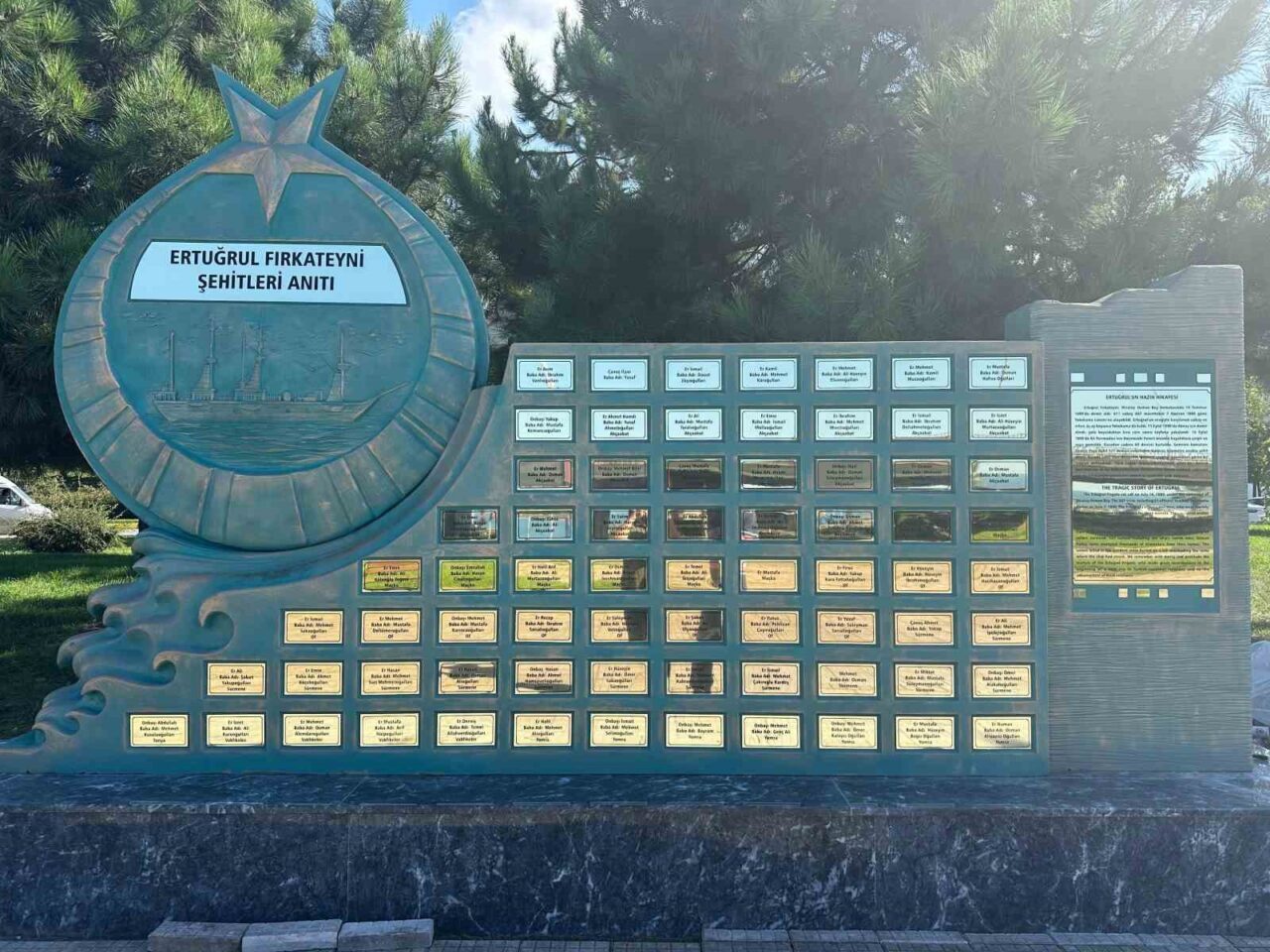 135 yıl önce Japonya açıklarında batan Ertuğrul Fırkateyni’nde şehit olan