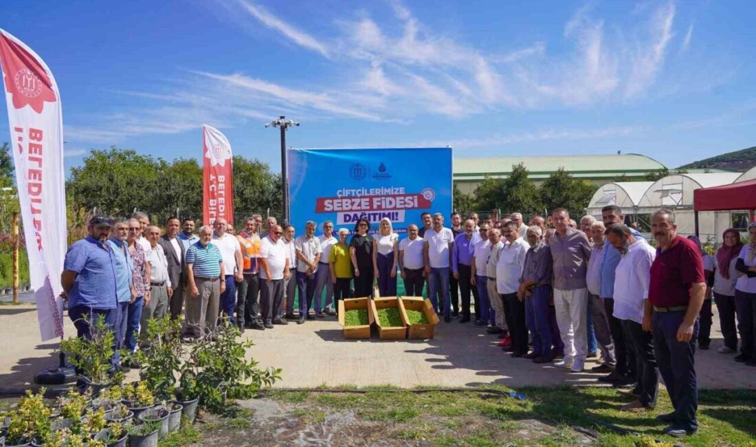 Bilecik’te 77 bin 400 fide toprakla buluşmak üzere çiftçilere dağıtıldı.