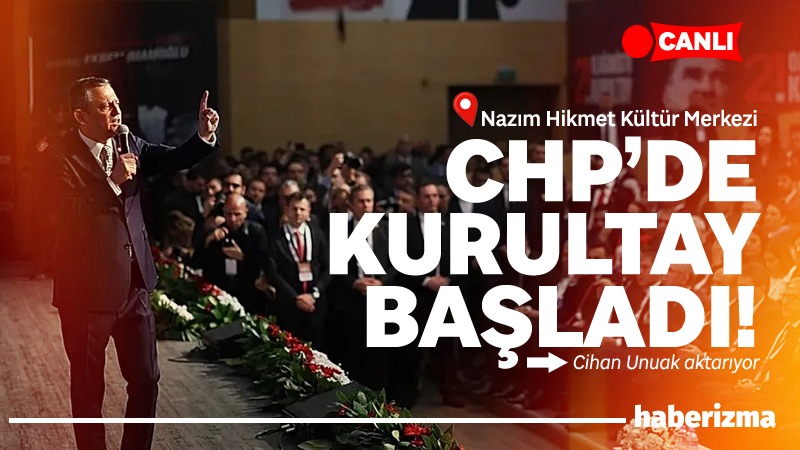 Cumhuriyet Halk Partisi, bugün 22. Olağanüstü Kurultayı’nı gerçekleştiriyor. Ankara Nazım