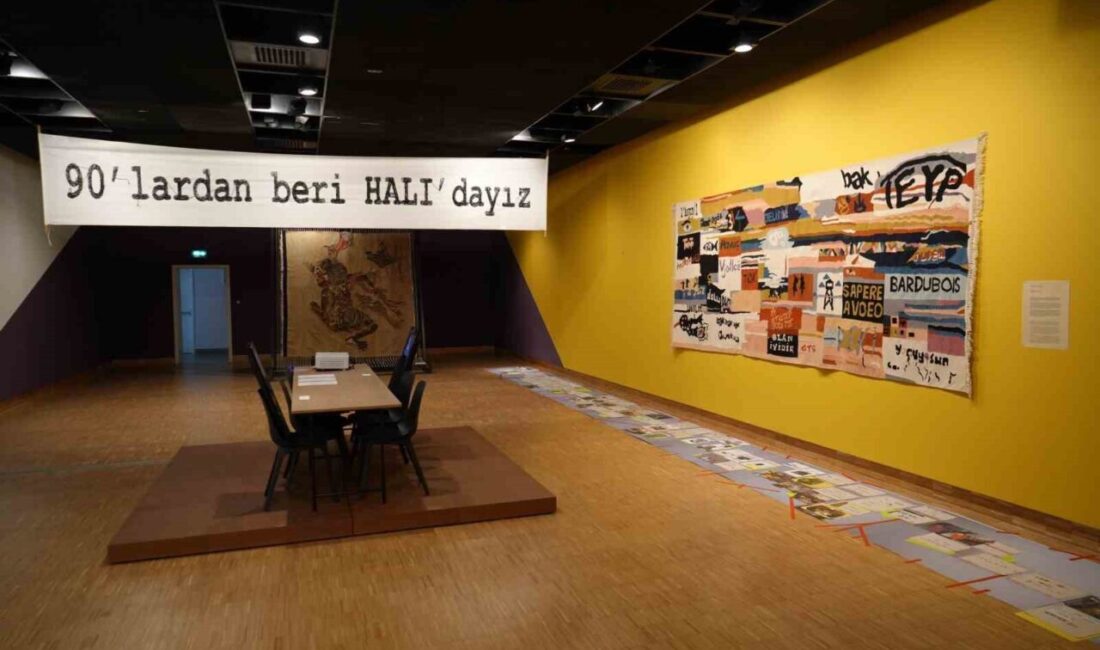 Garanti BBVA tarafından kurulan Salt’ın yeni sergisi “90’lardan Beri Halı’dayız”