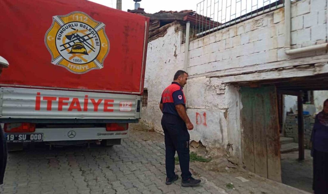 Çorum’un Sungurlu ilçesinde, kendisinden 3 gündür haber alınamayan 92 yaşındaki