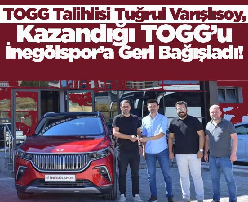 Sultan Su İnegölspor yönetim kurulu tarafından kulübe destek amaçlı olarak