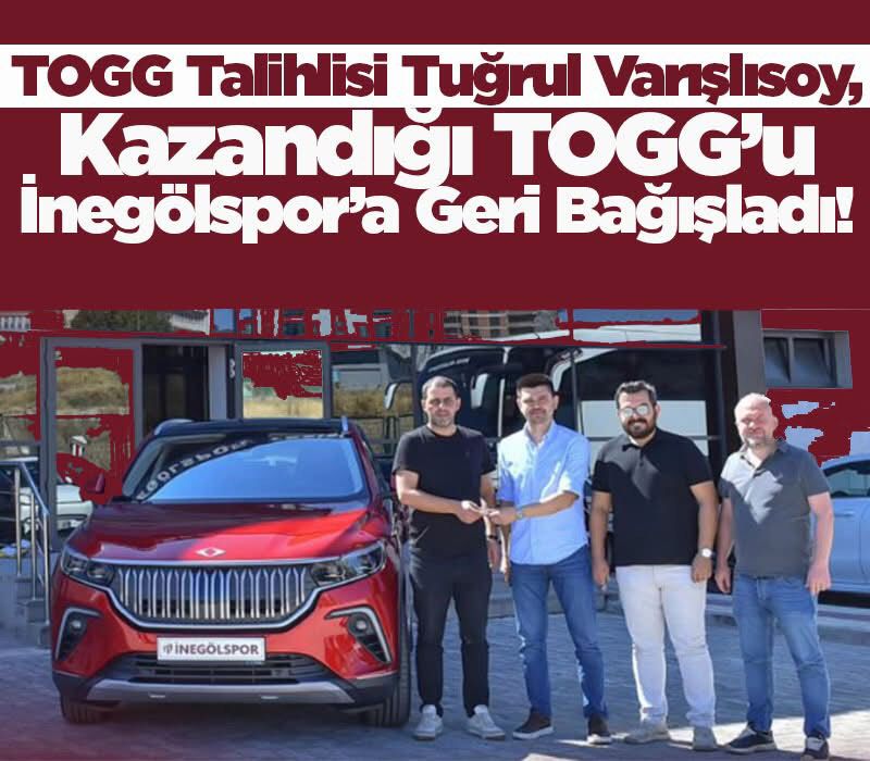 Sultan Su İnegölspor yönetim kurulu tarafından kulübe destek amaçlı olarak