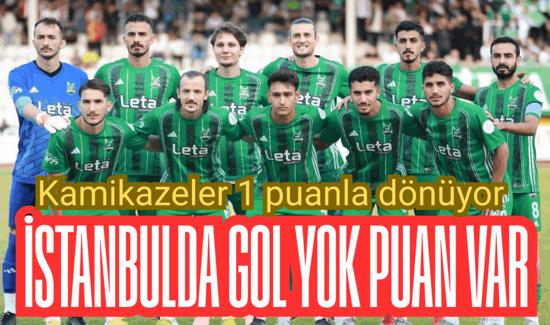 3.Lig 1.Gurupta mücadele eden İnegöl Kafkasspor,deplasmanda karşılaştığı Küçük Çekmeçe Sinopspor