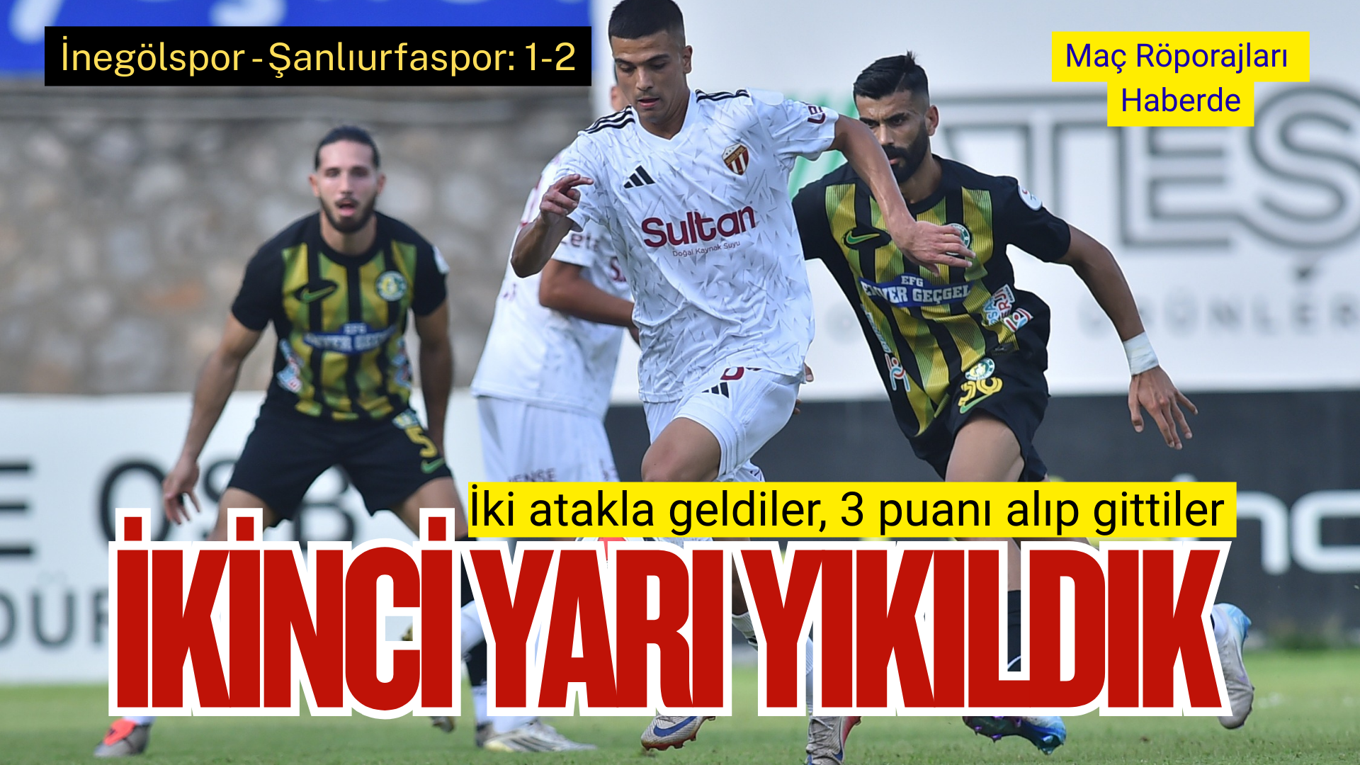 MÜCADELEYE YAZIK OLDU.