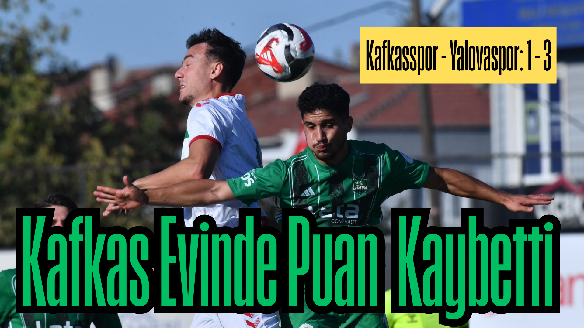 İÇ SAHADA SÜPRİZ MAĞLUBİYET.